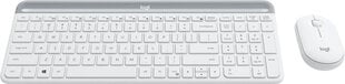 Беспроводная клавиатура Logitech MK470 Slim Wireless Combo, серая цена и информация | Клавиатуры | pigu.lt