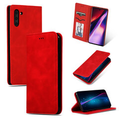Чехол Business Style для Samsung A515 A51, красный цена и информация | Чехлы для телефонов | pigu.lt