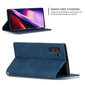 Dėklas Business Style Samsung A515 A51, tamsiai mėlynas kaina ir informacija | Telefono dėklai | pigu.lt