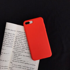 Telefono dėklas Liquid Silicone 1.5 mm, skirtas Apple iPhone 12 Pro Max, raudonas kaina ir informacija | Telefono dėklai | pigu.lt