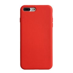 Dėklas Liquid Silicone 1.5mm Apple iPhone 12 mini raudonas kaina ir informacija | Telefono dėklai | pigu.lt
