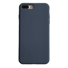 Dėklas Liquid Silicone 1.5mm Apple iPhone 12 mini tamsiai mėlynas kaina ir informacija | Telefono dėklai | pigu.lt