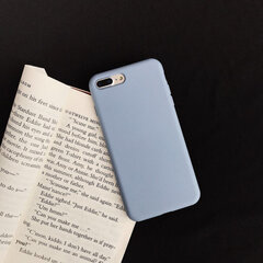 Чехол Liquid Silicone 1.5 мм для Apple iPhone 7/8, темно-синий цена и информация | Чехлы для телефонов | pigu.lt