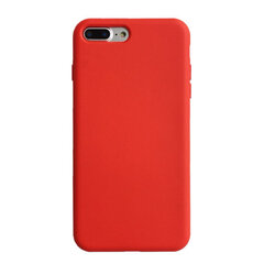 Telefono dėklas Liquid Silicone 1.5 mm, skirtas Samsung A715 A71, raudonas kaina ir informacija | Telefono dėklai | pigu.lt