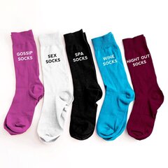 Набор женских носков "My hobbies socks" цена и информация | Originalios kojinės | pigu.lt