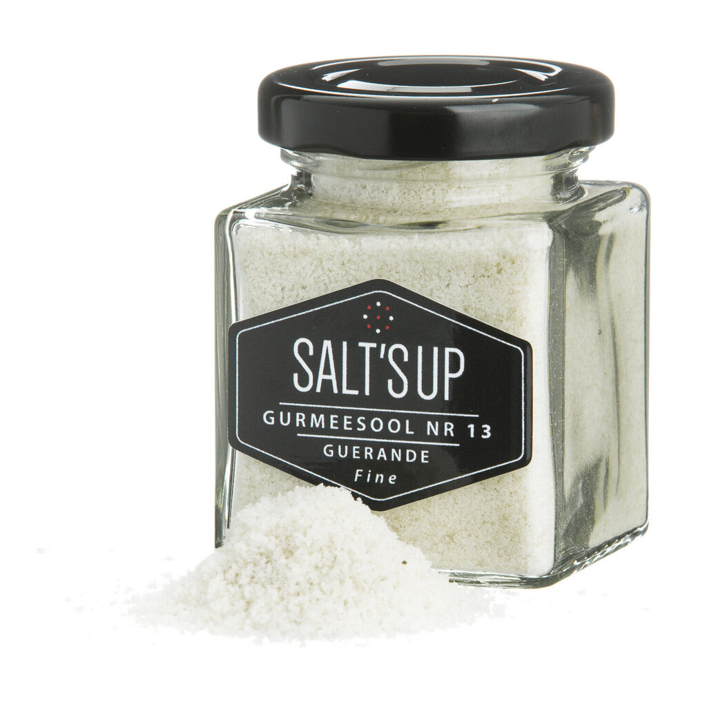 Smulkiagrūdė prancūziška druska Salt'sUp Guerande, 90 g цена и информация | Prieskoniai, prieskonių rinkiniai | pigu.lt