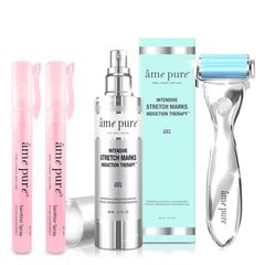 Rinkinys strijoms Ame Pure® Body Basic | Stretch Marks Kit kaina ir informacija | Anticeliulitinės, stangrinamosios priemonės | pigu.lt