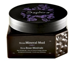 Intensyviai drėkinantis mineralinis purvas besipučiantiems plaukams Saphira „Divine Mineral Mud“, 250 ml kaina ir informacija | Balzamai, kondicionieriai | pigu.lt