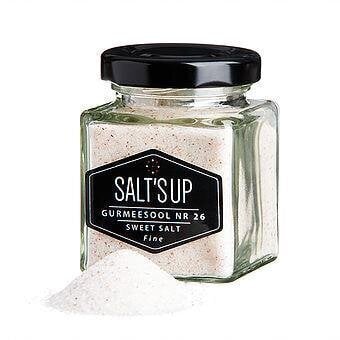 Amerikietiška smulkiagrūdė druska Salt'sUp Sweet Salt, 100 g. kaina ir informacija | Prieskoniai, prieskonių rinkiniai | pigu.lt