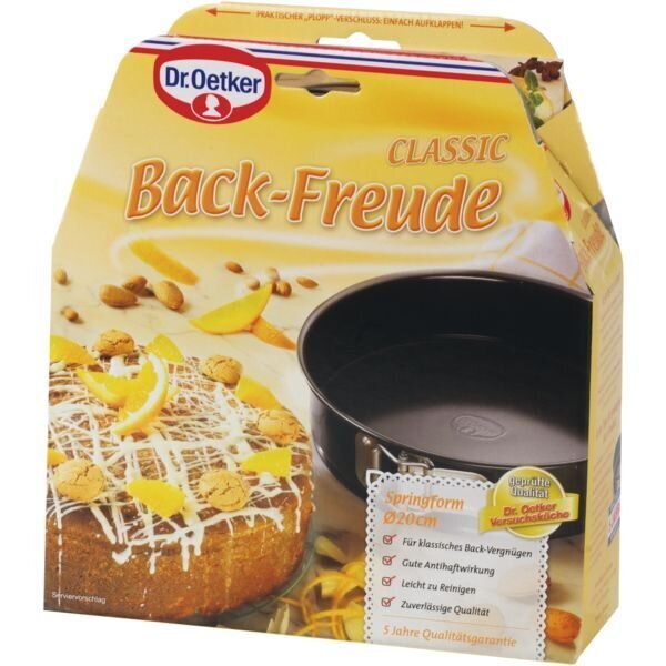 Dr. Oetker Classic kepimo forma, 20 cm цена и информация | Kepimo indai, popierius, formos | pigu.lt