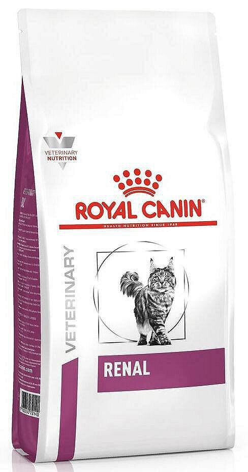 Royal Canin Renal su lėtiniu inkstų nepakankamumu katėms, 0,4 kg цена и информация | Sausas maistas katėms | pigu.lt