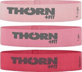 Набор резин сопротивления Thorn +Fit Mini Bands Lady Textile цена и информация | Ленты сопротивления, кольца | pigu.lt