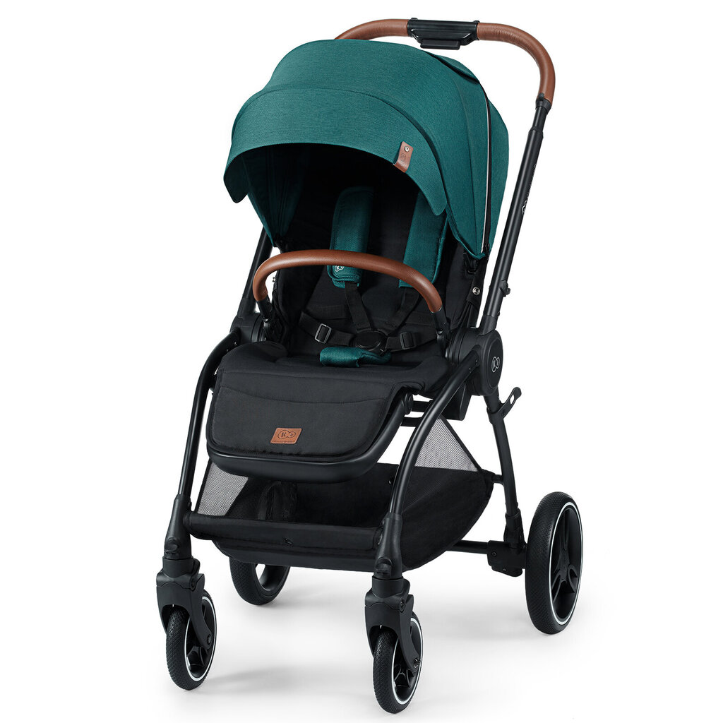 Universalus vežimėlis Kinderkraft Evolution Cocoon 2in1, Midnight Green kaina ir informacija | Vežimėliai | pigu.lt