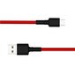 Xiaomi Mi Type-C Braided Cable SJV4110GL, Raudonas цена и информация | Kabeliai ir laidai | pigu.lt