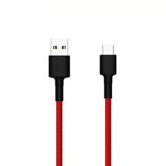 Xiaomi Mi Type-C Braided Cable SJV4110GL, Красный цена и информация | Кабели и провода | pigu.lt