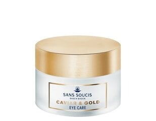 Укрепляющий крем для глаз Sans Soucis Caviar Gold, 15 мл цена и информация | Сыворотки, кремы для век | pigu.lt