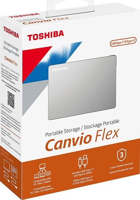 Toshiba HDTX120ESCAA цена и информация | Išoriniai kietieji diskai (SSD, HDD) | pigu.lt