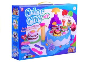 Набор пластилина Color Clay «Торт» цена и информация | Развивающие игрушки | pigu.lt