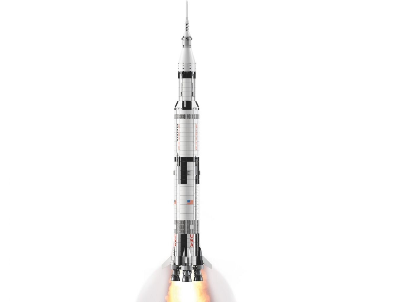 92176 LEGO® Ideas NASA Apollo Saturn V kaina ir informacija | Konstruktoriai ir kaladėlės | pigu.lt