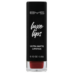 BYS Губная помада Luxe Lips Ultra Matte HYPNOTISE цена и информация | Помады, бальзамы, блеск для губ | pigu.lt