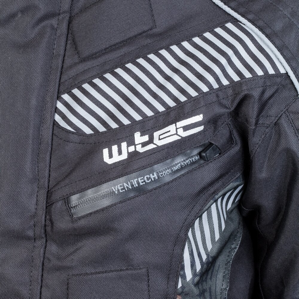 Moto striukė vyrams W-TEC KAMICER NF-2100, juoda kaina ir informacija | Moto striukės | pigu.lt