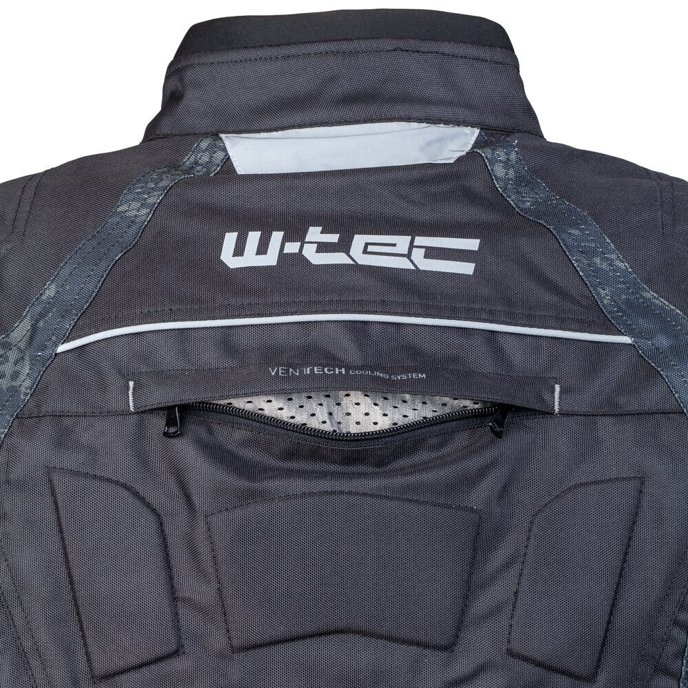 Moto striukė vyrams W-TEC KAMICER NF-2100, juoda цена и информация | Moto striukės | pigu.lt