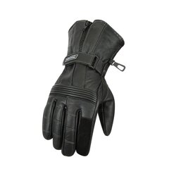 Universalios odinės moto pirštinės Bos Prag - Black M цена и информация | Мото перчатки, защита | pigu.lt