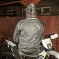 Lietpaltis motociklininkui W-TEC Lighty - Transparent цена и информация | Moto striukės | pigu.lt