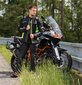 Moto striukė vyrams W-Tec Gelnair, juoda цена и информация | Moto striukės | pigu.lt