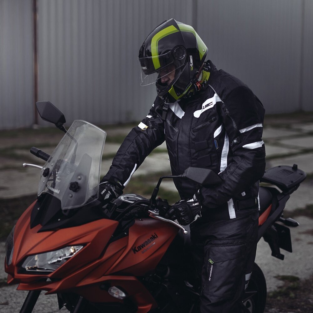 Moto pirštinės W-TEC Radoon, juodos kaina ir informacija | Moto pirštinės, apsaugos | pigu.lt