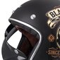 Moto šalmas W-TEC V541 Black Heart - juodas su kaukole XL kaina ir informacija | Moto šalmai | pigu.lt
