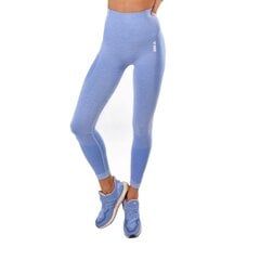 Sportinės tamprės moterims Boco Wear Blue Melange Push Up, mėlynos kaina ir informacija | Sportinė apranga moterims | pigu.lt