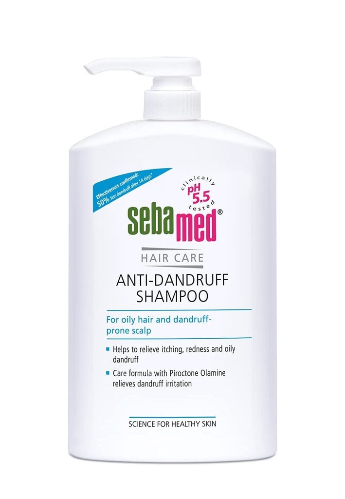 Šampūnas nuo pleiskanų Sebamed Anti-Dandruff, 1000 ml kaina ir informacija | Šampūnai | pigu.lt