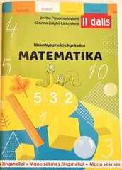 Mano sėkmės žingsneliai. Užduotys priešmokyklinukui: matematika, 2 d. цена и информация | Рабочие тетради | pigu.lt