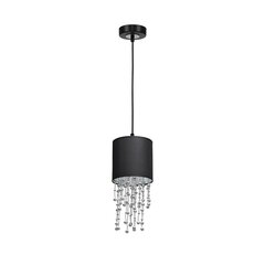 Milagro подвесной светильник Almeria Black/Silver цена и информация | Люстры | pigu.lt
