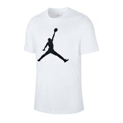Marškinėliai vyrams Nike Jordan Jumpman SS Crew M CJ0921100 67238, balti цена и информация | Мужские футболки | pigu.lt