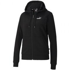 Свитер женский Puma ESS + Metallic Full-Zip W 583650 01 (67272), черный цена и информация | Женские толстовки | pigu.lt