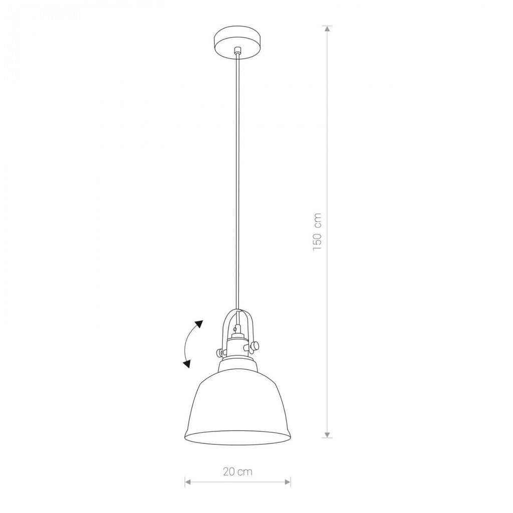 Nowodvorski pakabinamas šviestuvas Amalfi 9152 kaina ir informacija | Pakabinami šviestuvai | pigu.lt