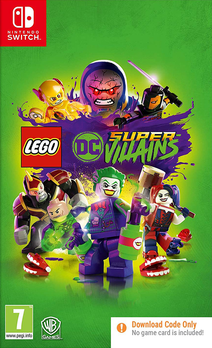 Компьютерная игра LEGO DC: Super-Villains (Code In Box) (Switch) цена |  pigu.lt