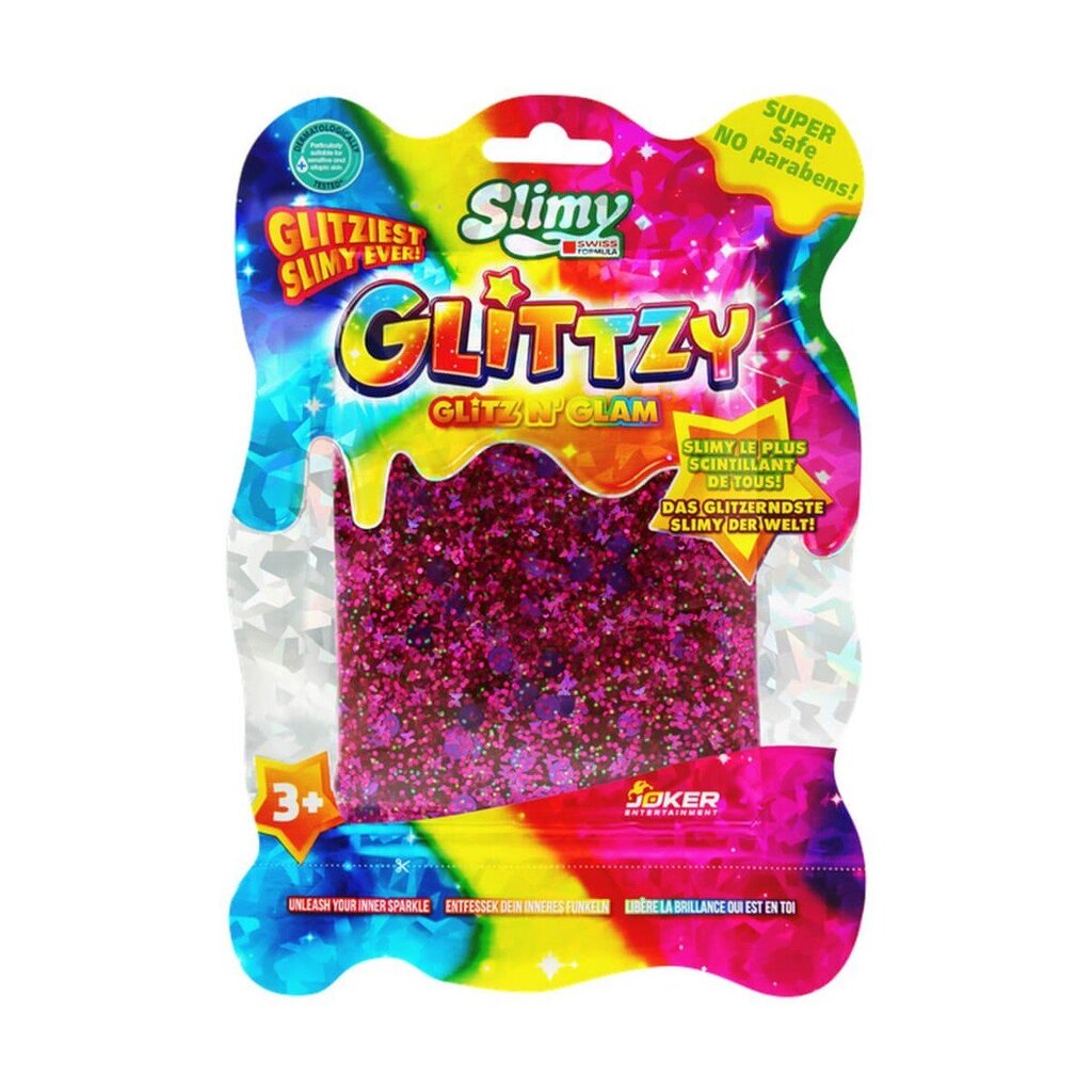 Blizgantis šlykštukas Slimy Glitzy, 90 g цена и информация | Piešimo, tapybos, lipdymo reikmenys | pigu.lt