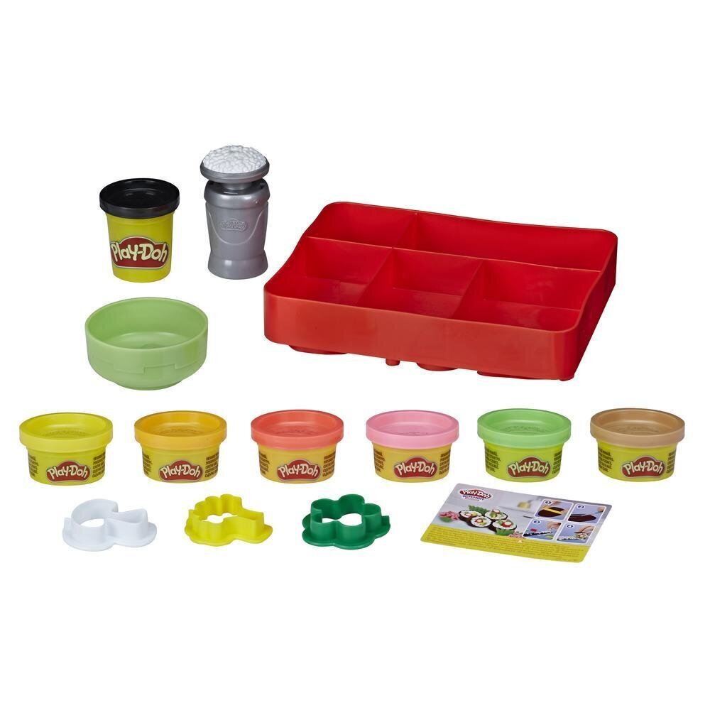 Rinkinys Play-Doh Sushi , E9072 kaina ir informacija | Lavinamieji žaislai | pigu.lt