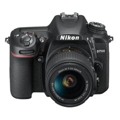 Nikon D7500 + AF-P DX Nikkor 18-55 mm f/3.5-5.6G VR kaina ir informacija | Skaitmeniniai fotoaparatai | pigu.lt