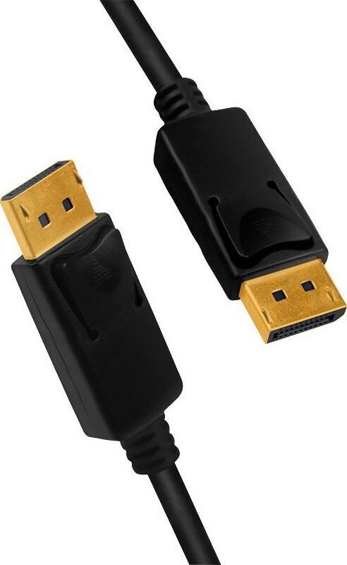 Kabelis Techly DisplayPort 1.4 8K 2m juodas, DP-DP M/M kaina ir informacija | Kabeliai ir laidai | pigu.lt