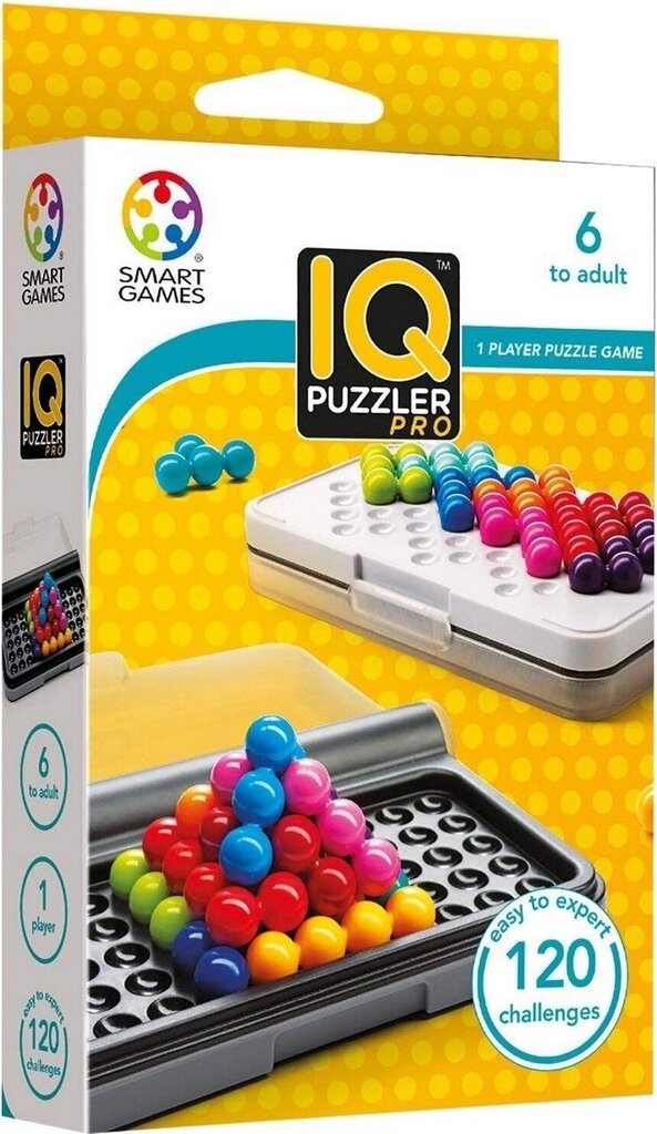Žaidimas Smart Games IQ Puzzler PRO kaina ir informacija | Stalo žaidimai, galvosūkiai | pigu.lt