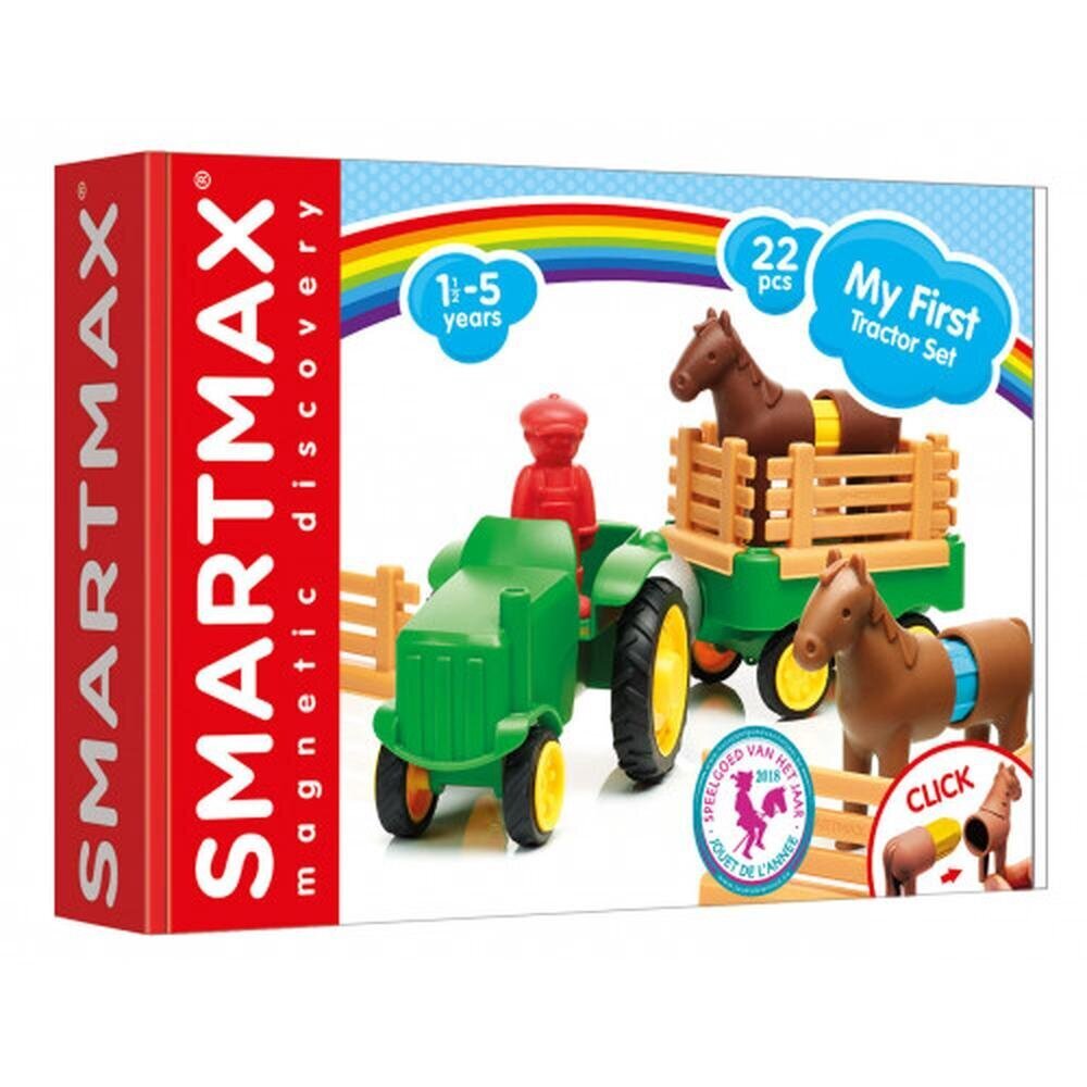 Magnetinis konstruktorius SmartMax My First Tractor kaina ir informacija | Konstruktoriai ir kaladėlės | pigu.lt