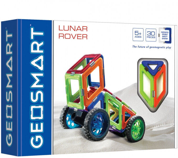 Магнитный конструктор GeoSmart Lunar Rover 30 шт. цена | pigu.lt