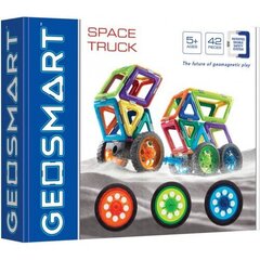 Магнитный конструктор GeoSmart Space Truck 42 шт цена и информация | Конструкторы и кубики | pigu.lt