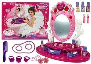 Vaikiškas grožio staliukas su garsiais ir šviesomis "Dresser Mirror" kaina ir informacija | Žaislai mergaitėms | pigu.lt