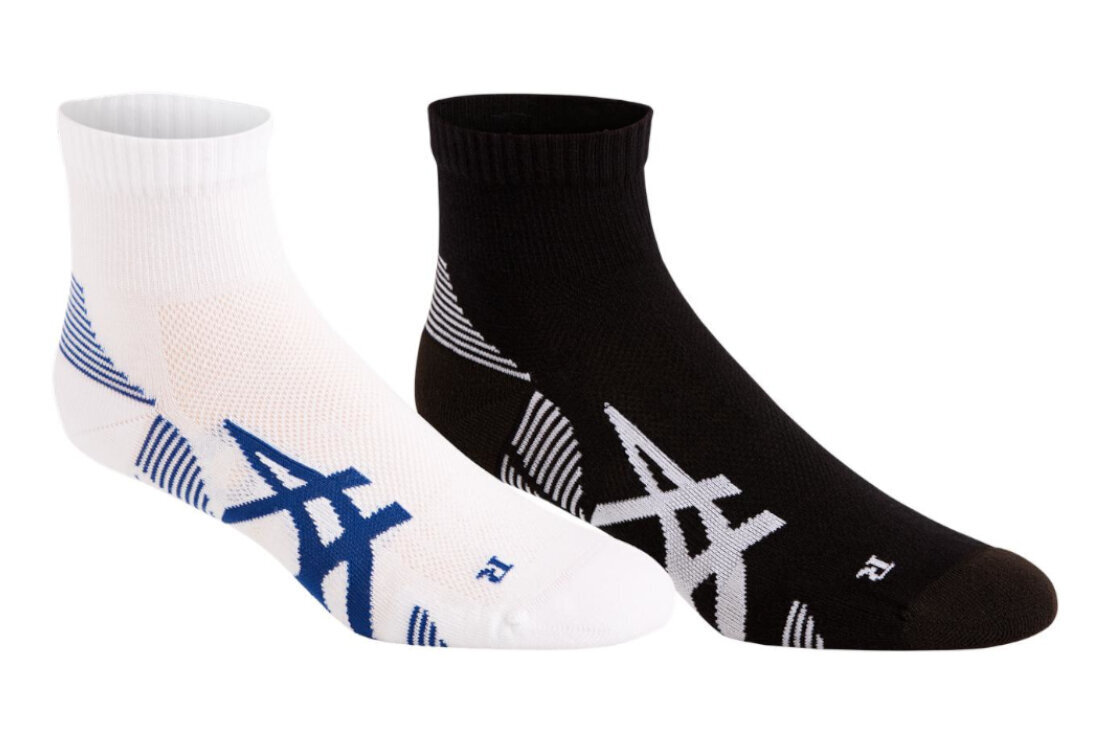 Kojinės Asics 2PPK Cushioning Sock, baltos kaina ir informacija | Vyriškos kojinės | pigu.lt
