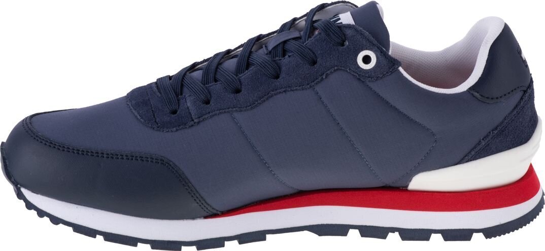 Sportiniai batai vyrams Tommy Hilfiger Jeans Lifestyle Mix Runner EM0EM00578, mėlyni kaina ir informacija | Kedai vyrams | pigu.lt